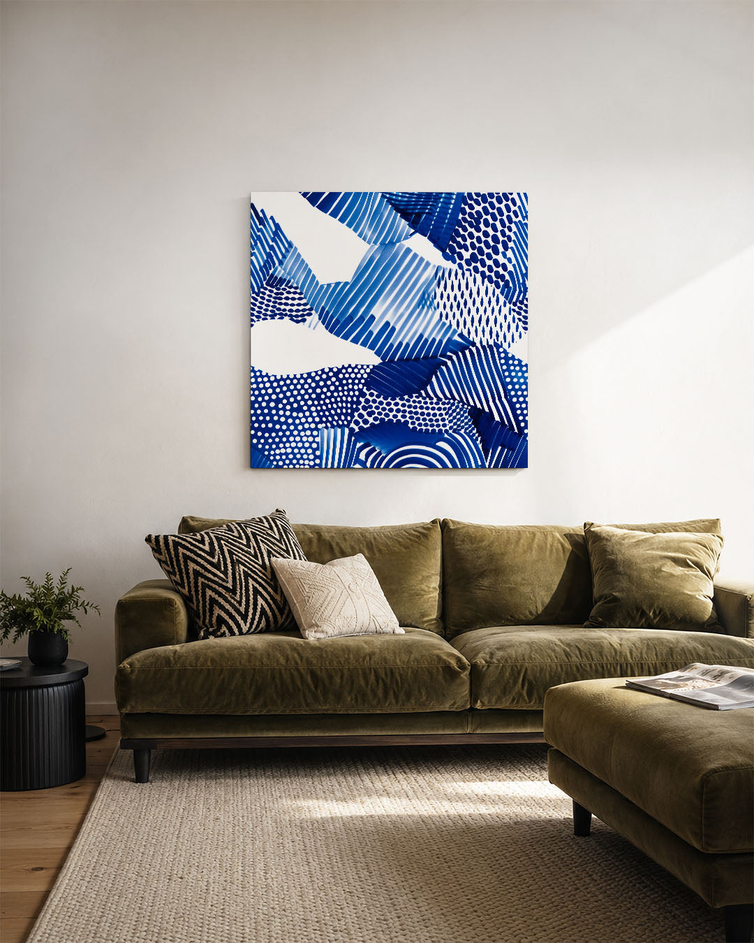 Dynamische patronen Kunstwerk