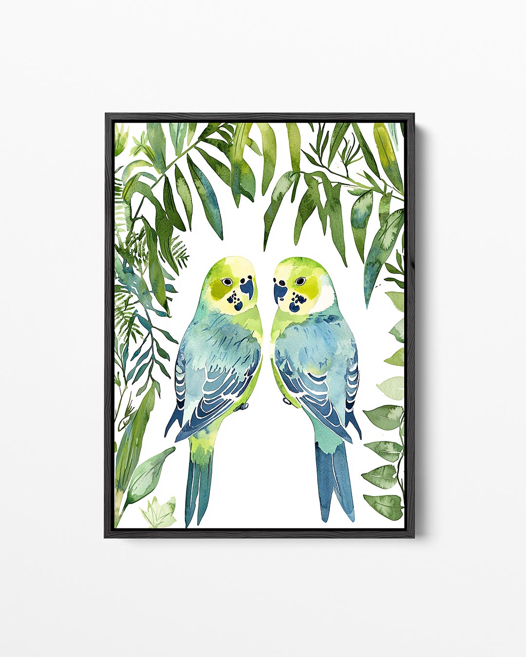 Tropische vogels Kunstwerk