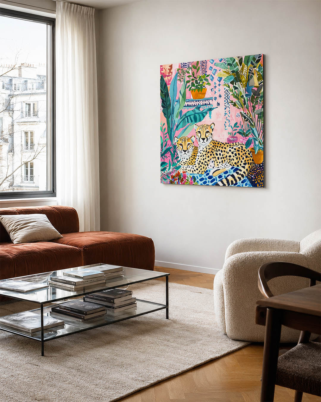 Tropische dierenwereld Kunstwerk