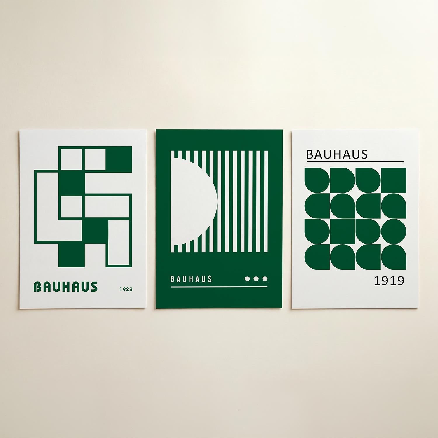 Vorm en lijnenspel Posterset