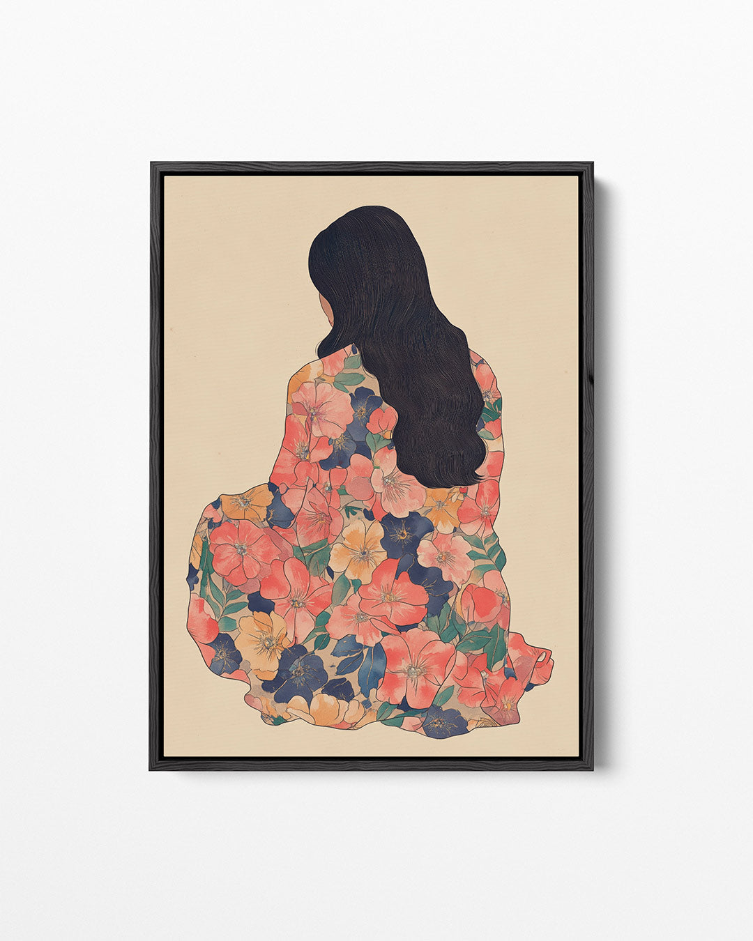 Bloemenfiguur Kunstwerk