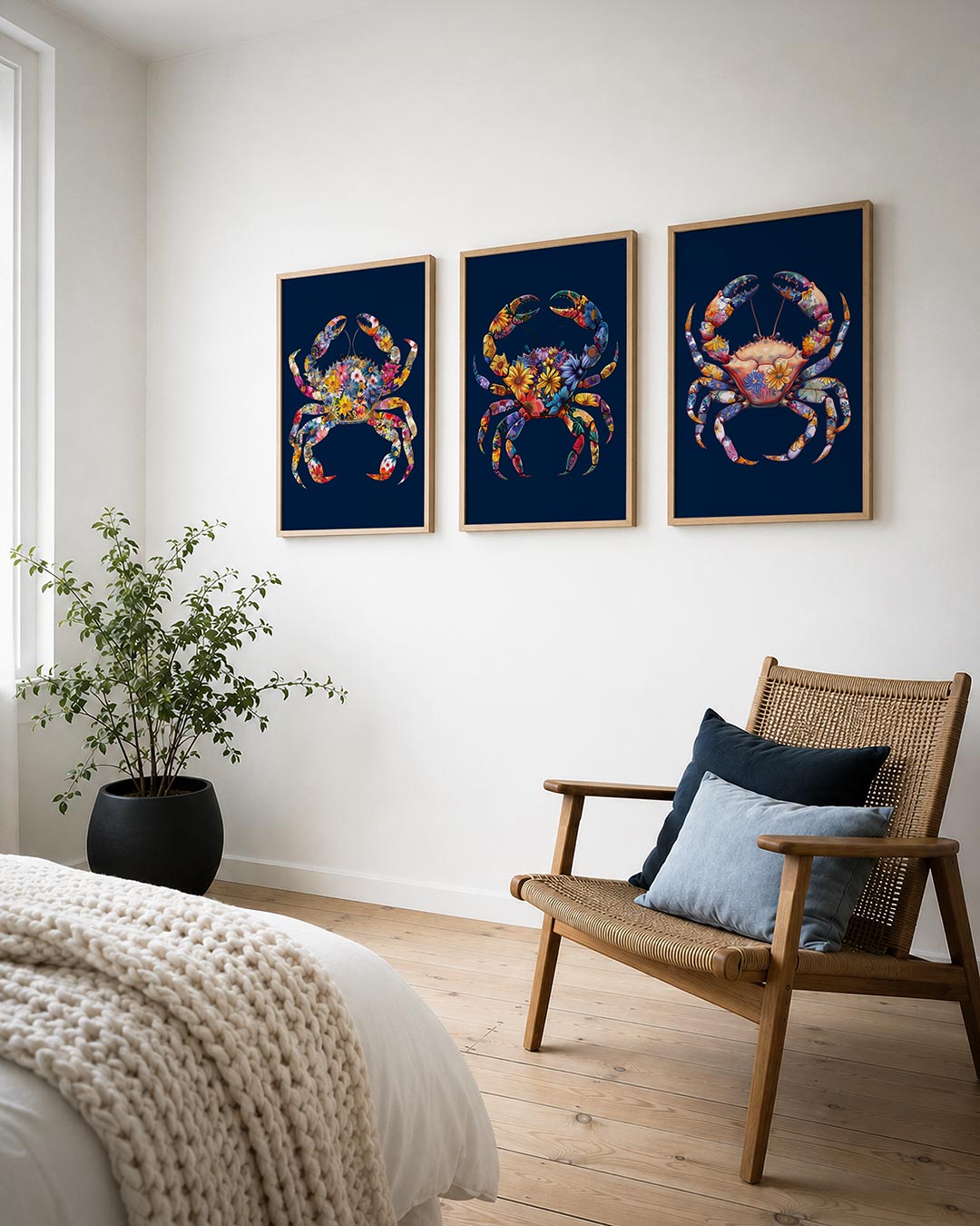 Bloemenkrab Posterset
