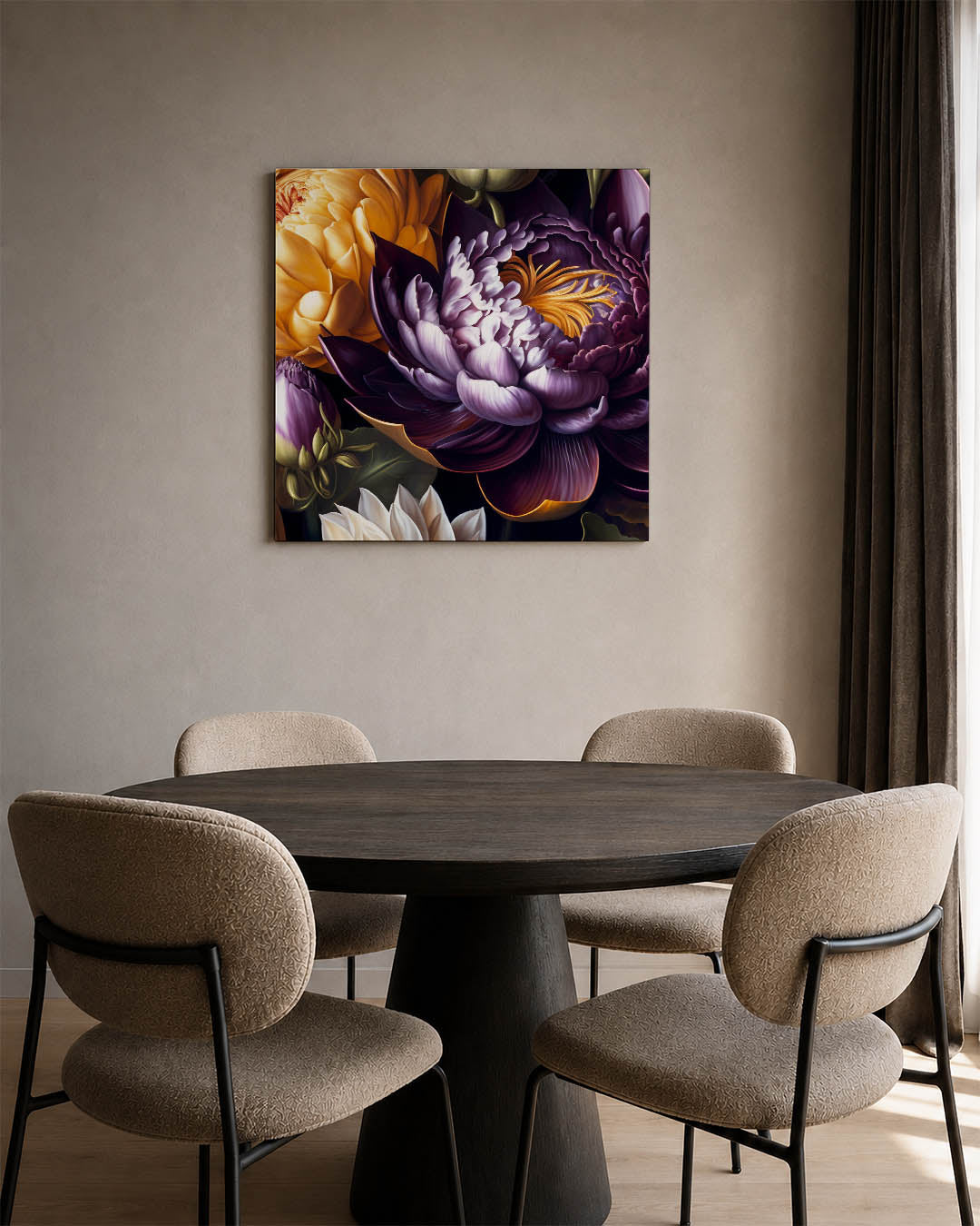Bloemrijke harmonie Kunstwerk
