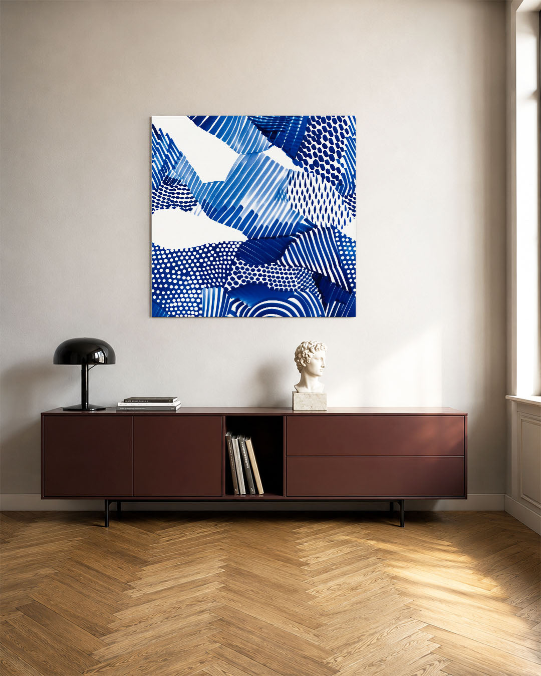 Dynamische patronen Kunstwerk