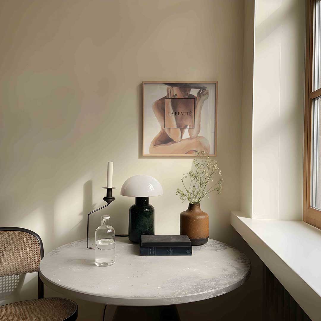 Vrouw met hoed Poster