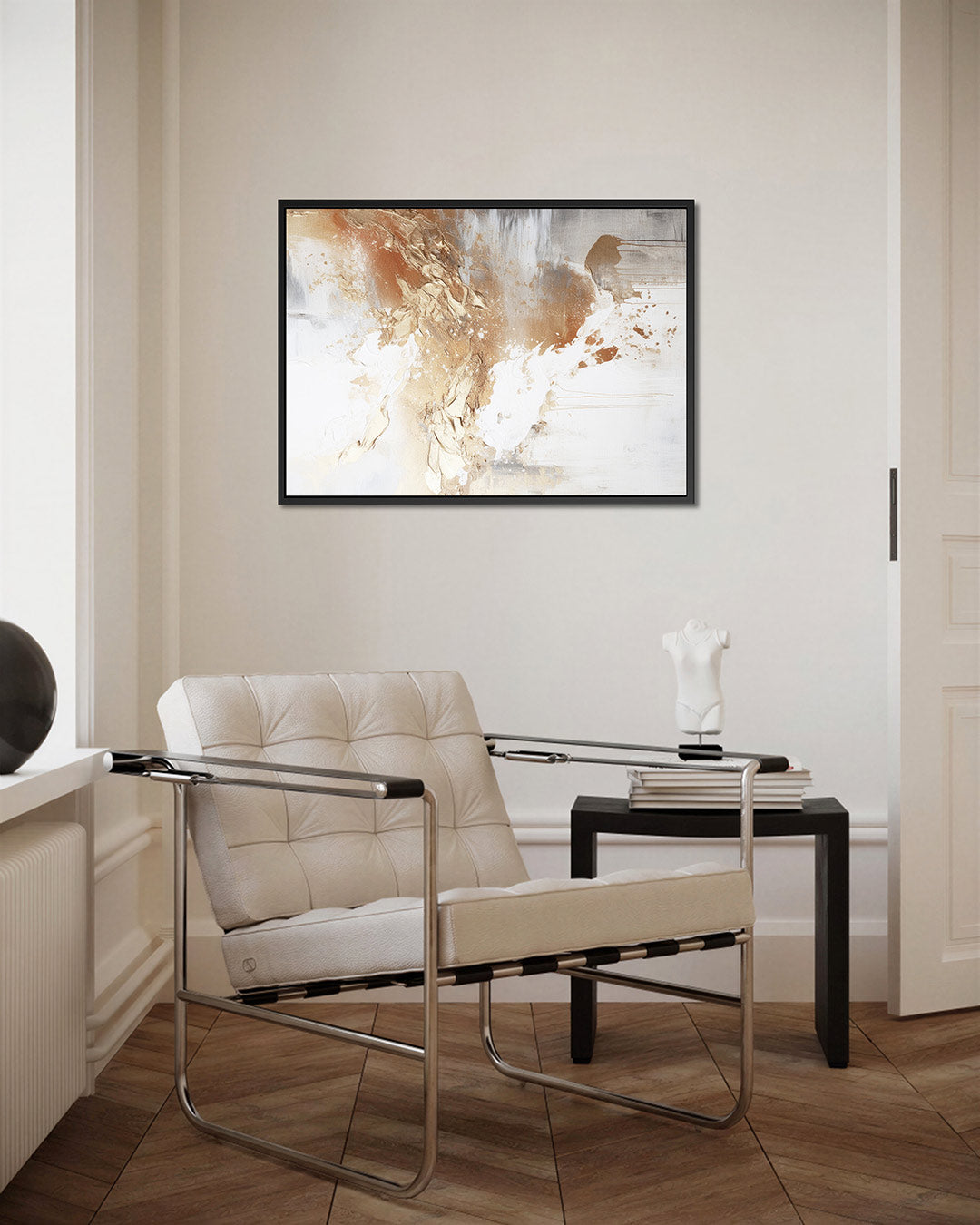 Dynamische kleurvlakken Kunstwerk
