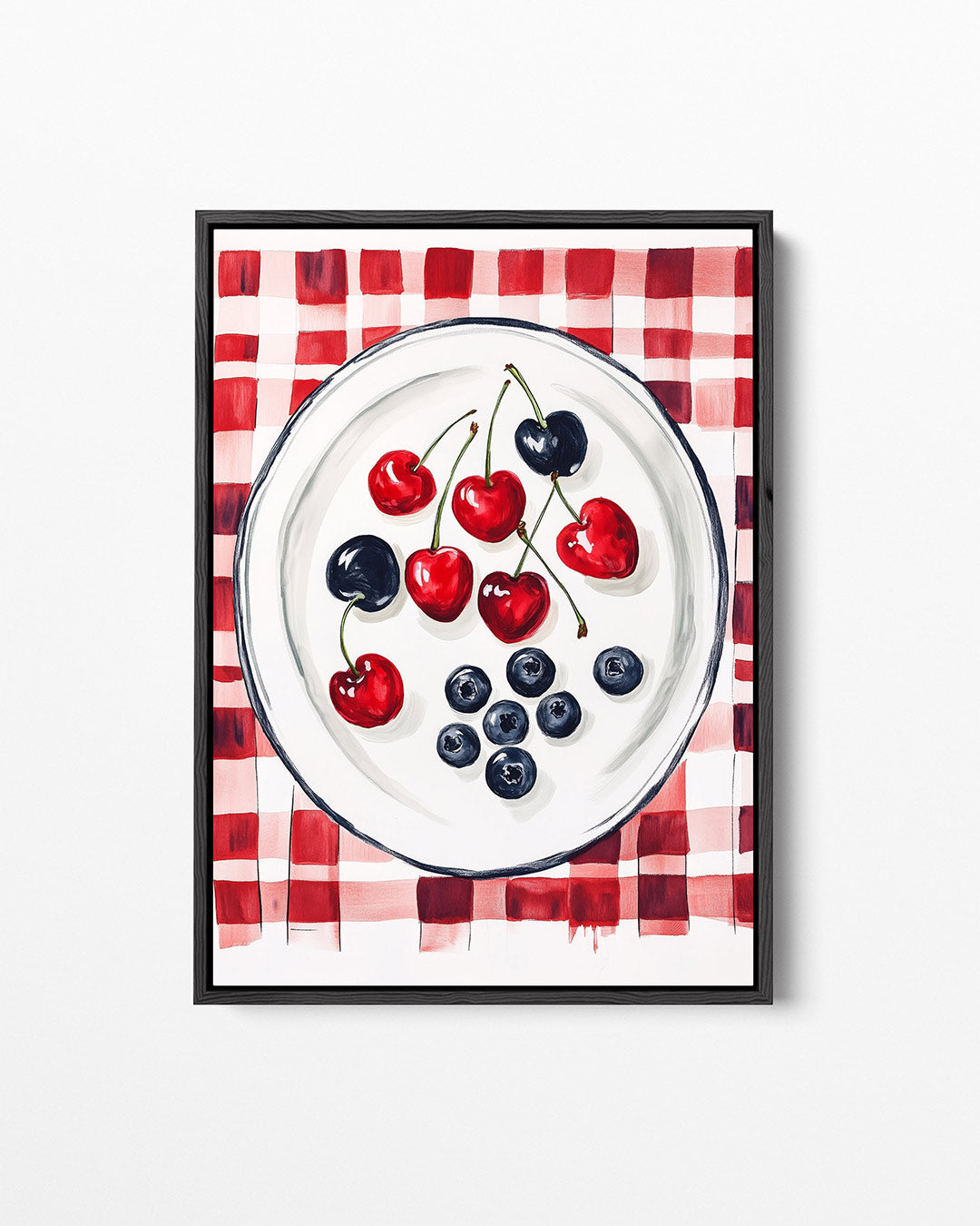 Fruit op bord Kunstwerk