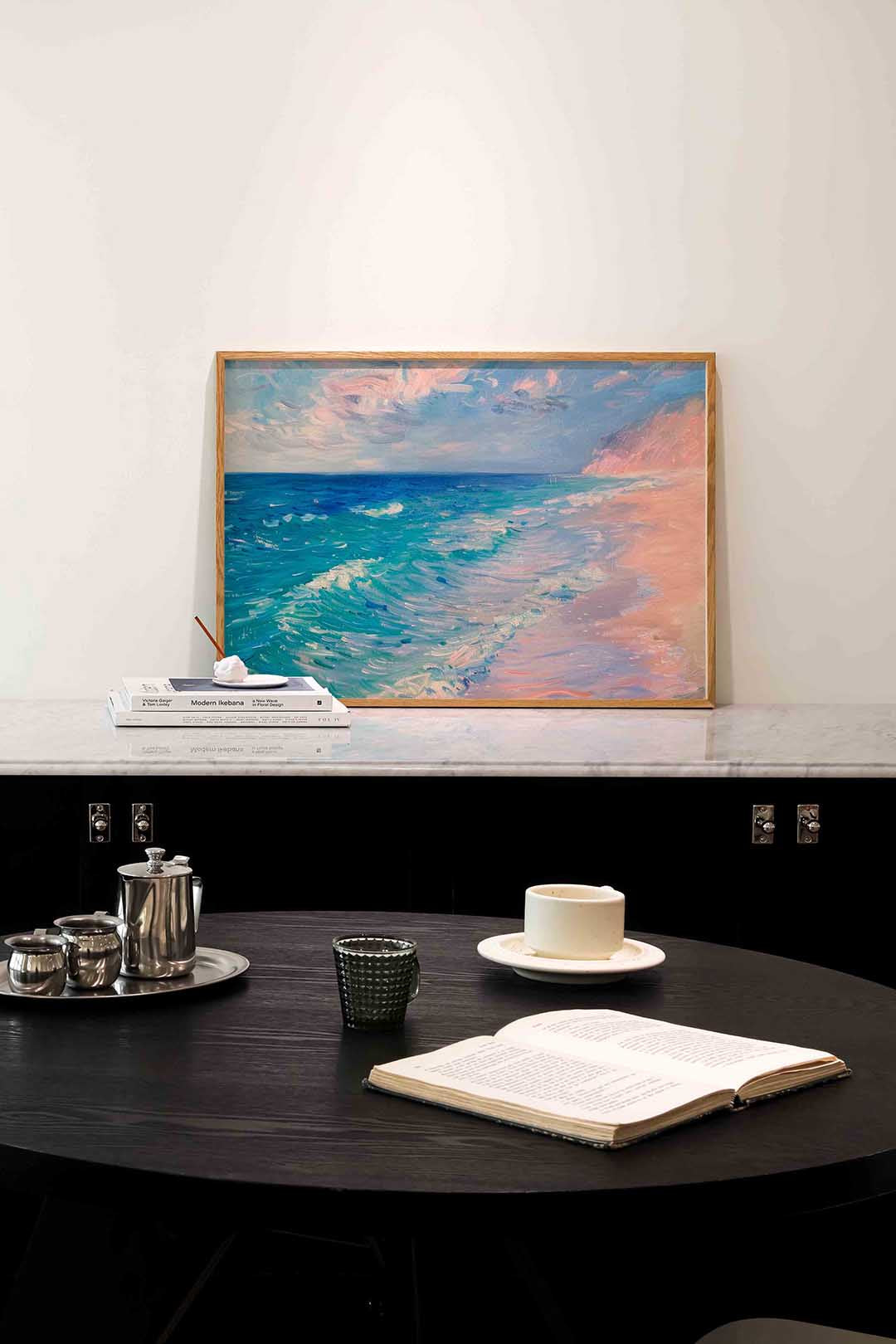 Zee en strand Poster