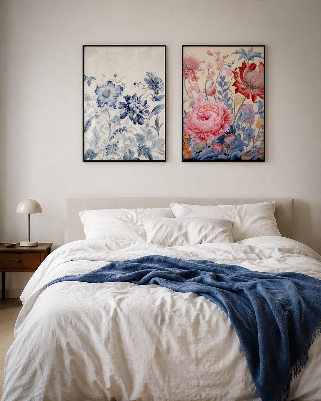 Bloemrijke elegantie Posterset