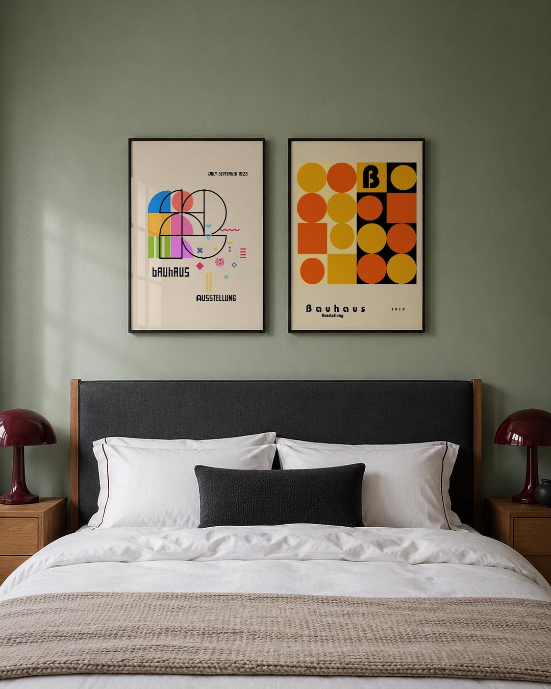 Kleurrijke vormen Posterset
