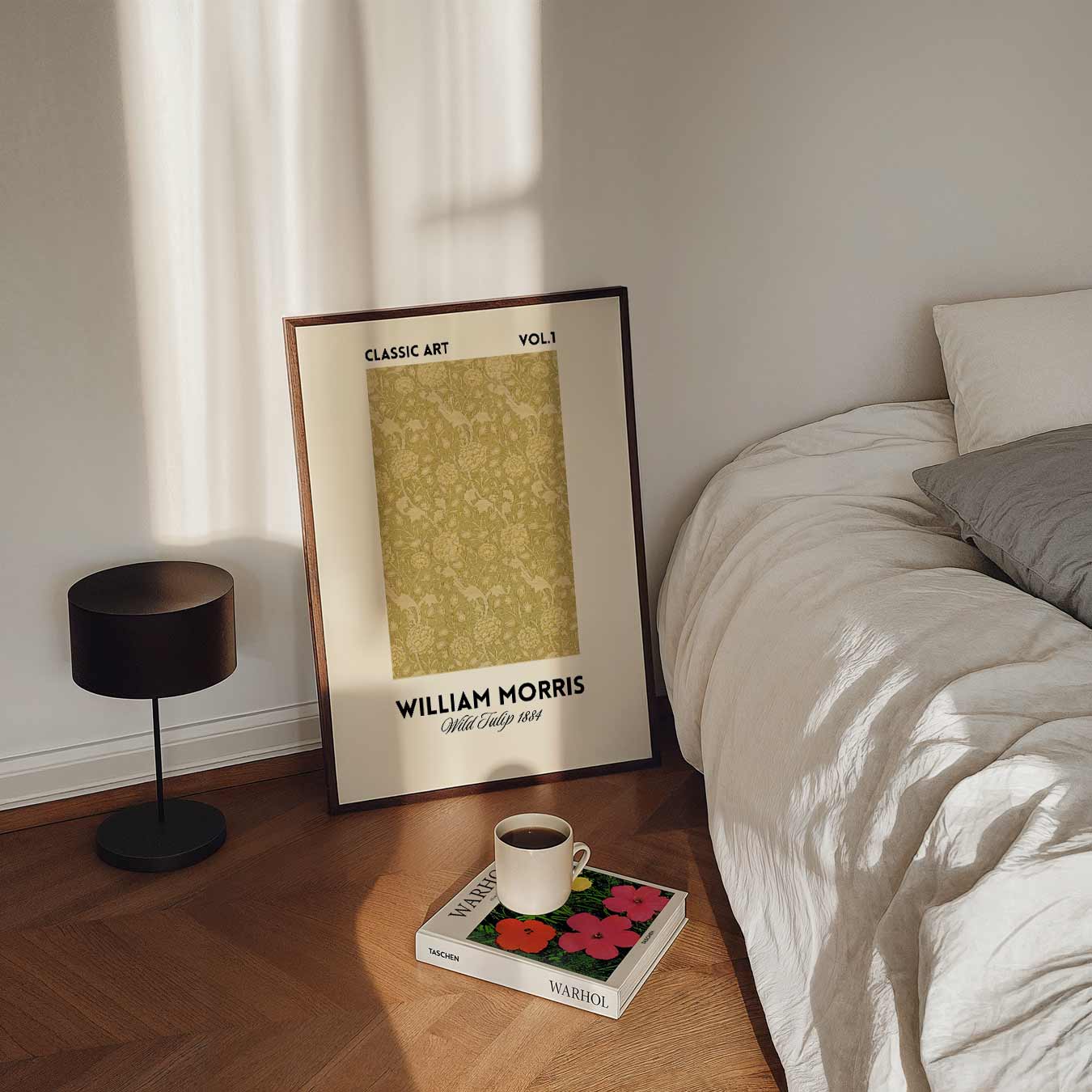William Morris Wild Tulip 1884 Poster-WallArtistic