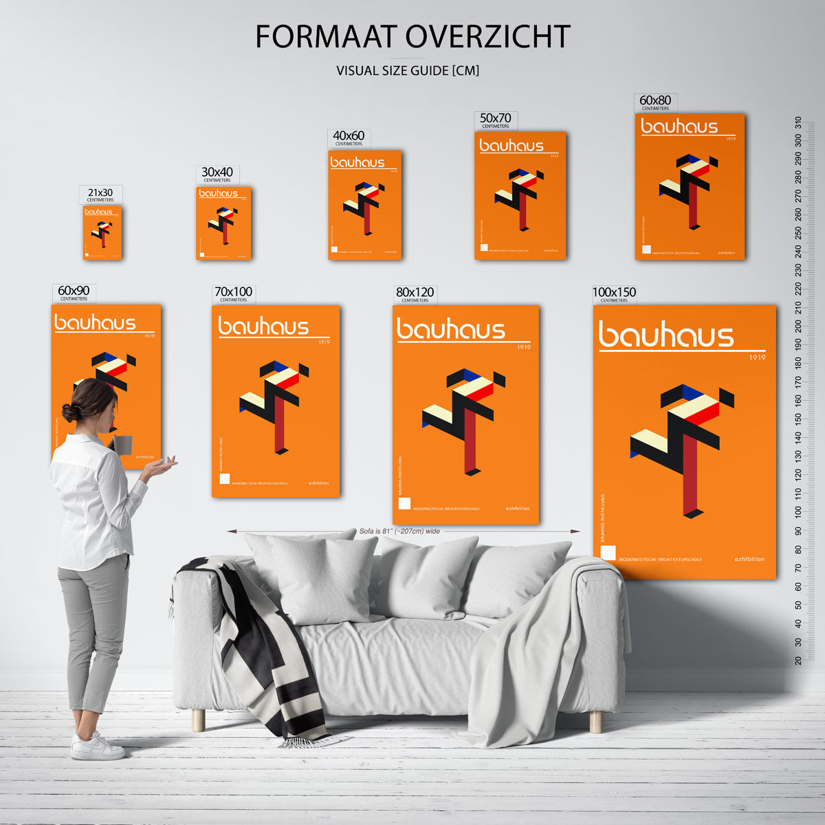 Vorm en kleur Poster