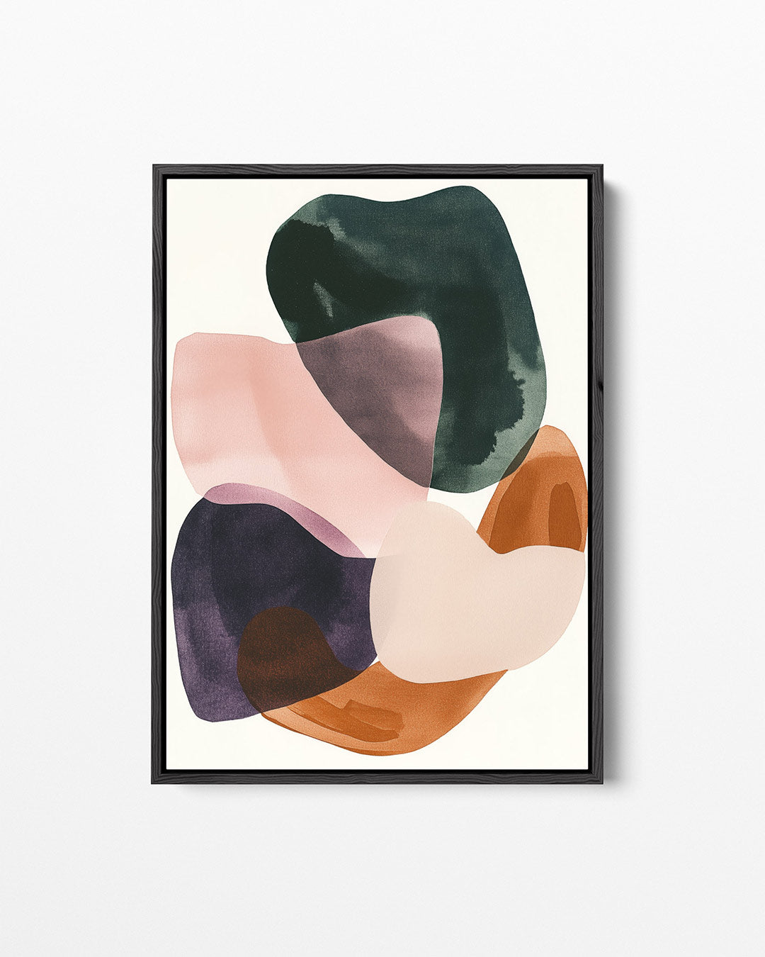 Organische vormen compositie Kunstwerk