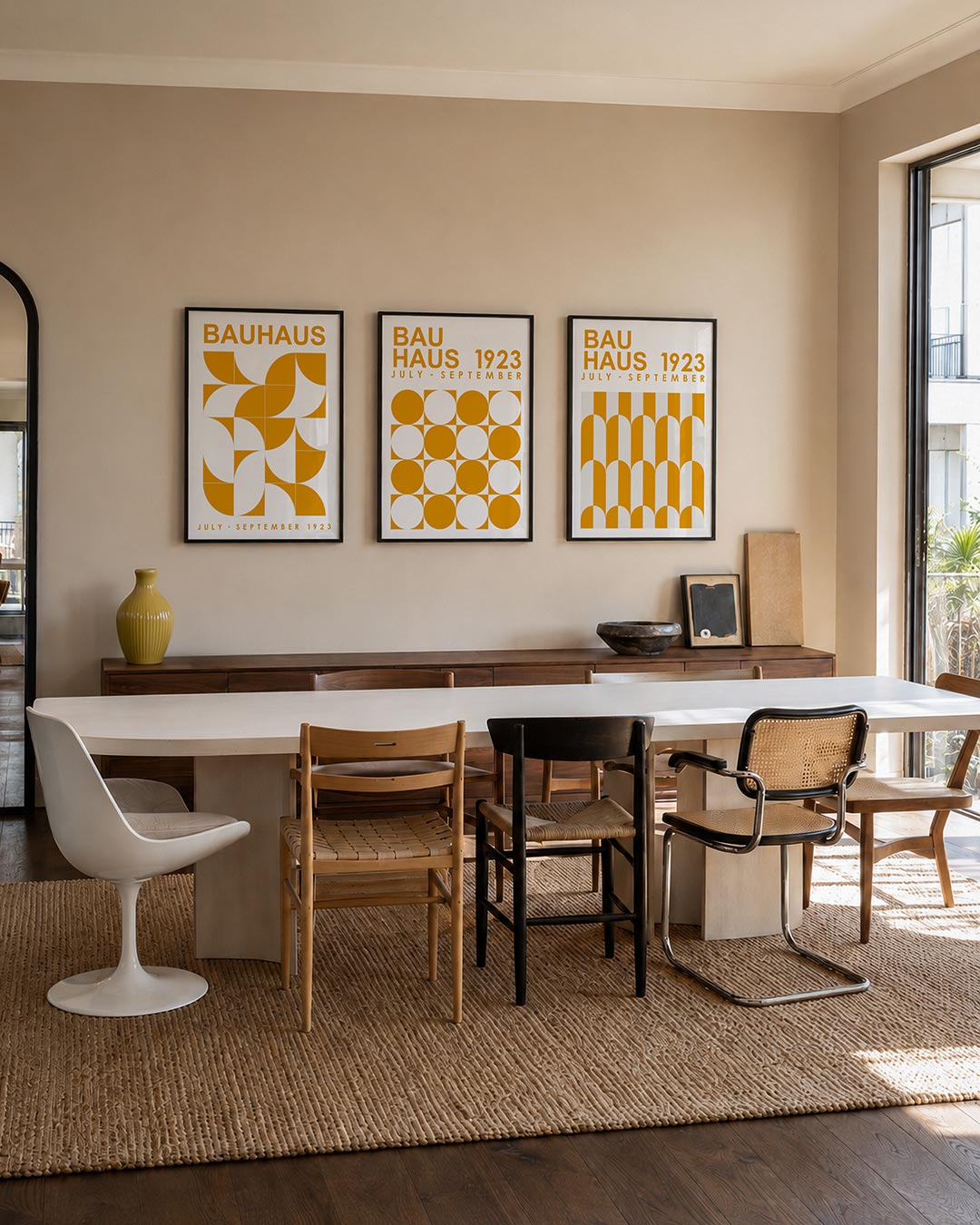 Vormen en vlakken Posterset