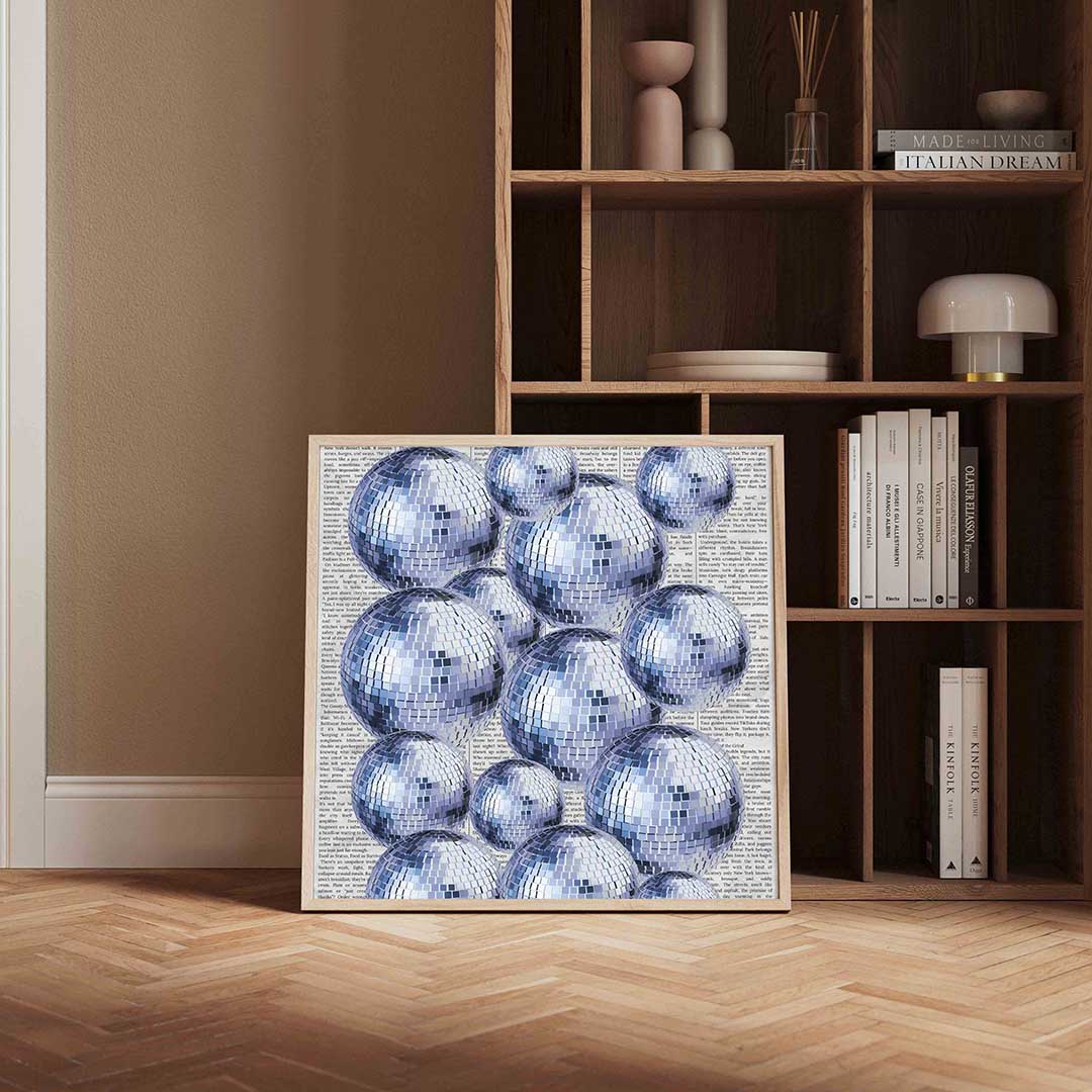 Reflecterende bollen Poster