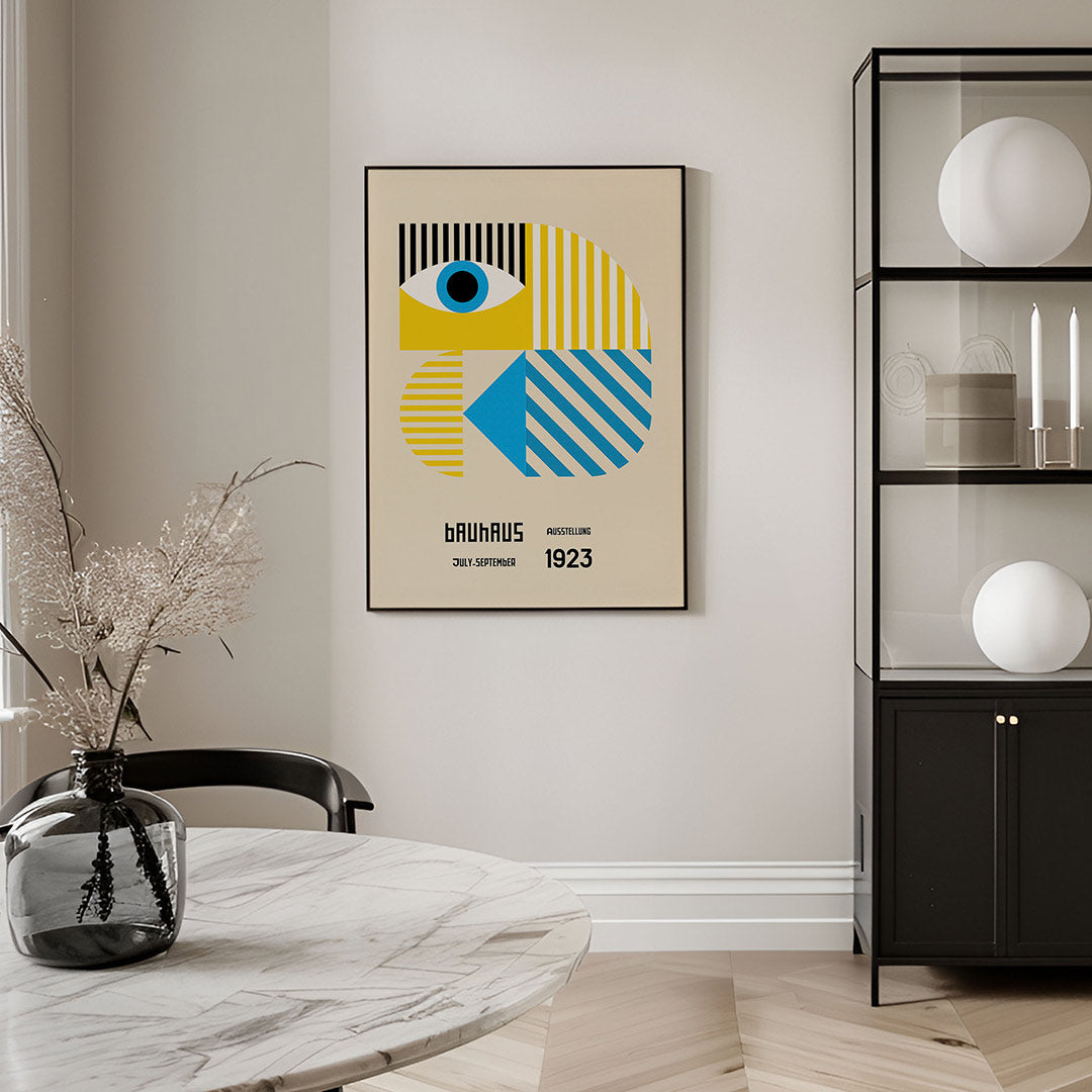 Vorm en kleurvlakken Poster