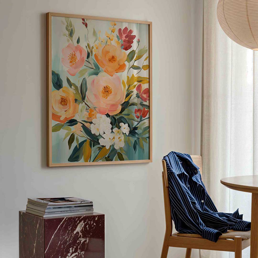 Bloemenboeket Poster