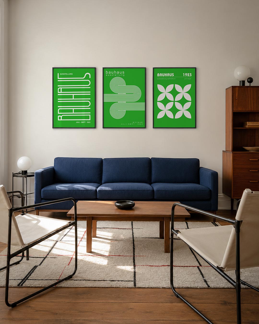 Lijnen en kleurvlakken Posterset
