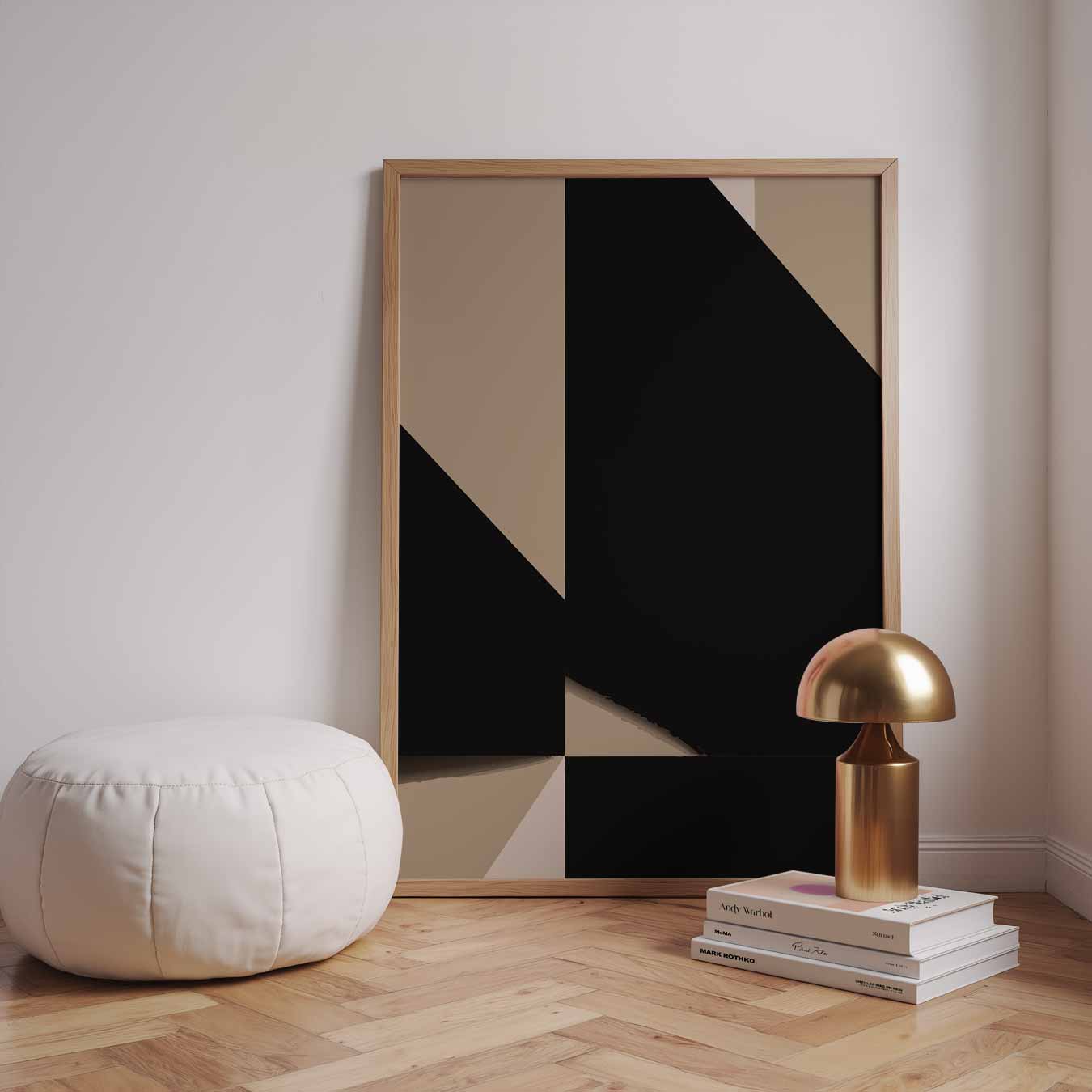 Moderne Geometrische Kunstposter-WallArtistic