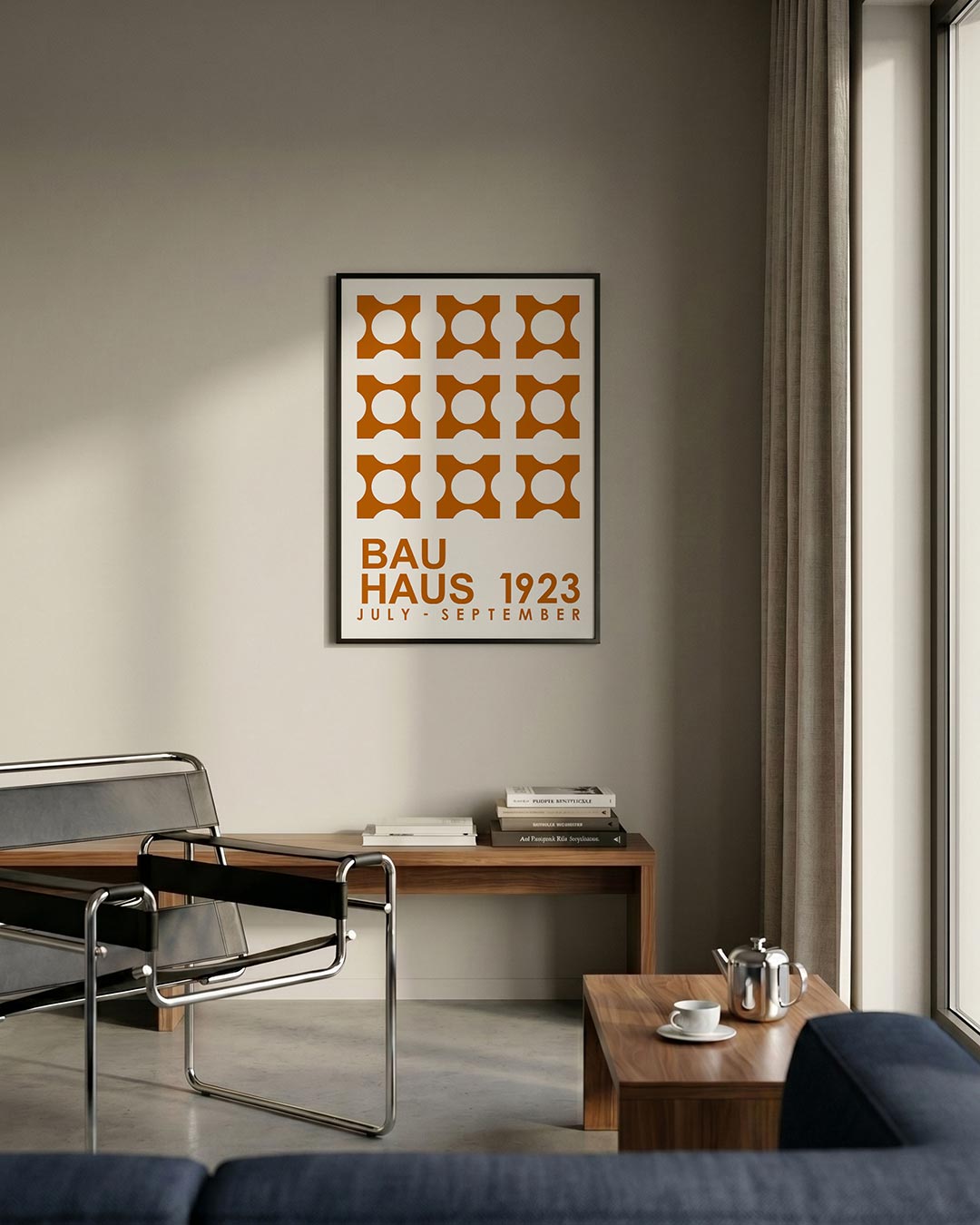 Vormritme en kleur Poster