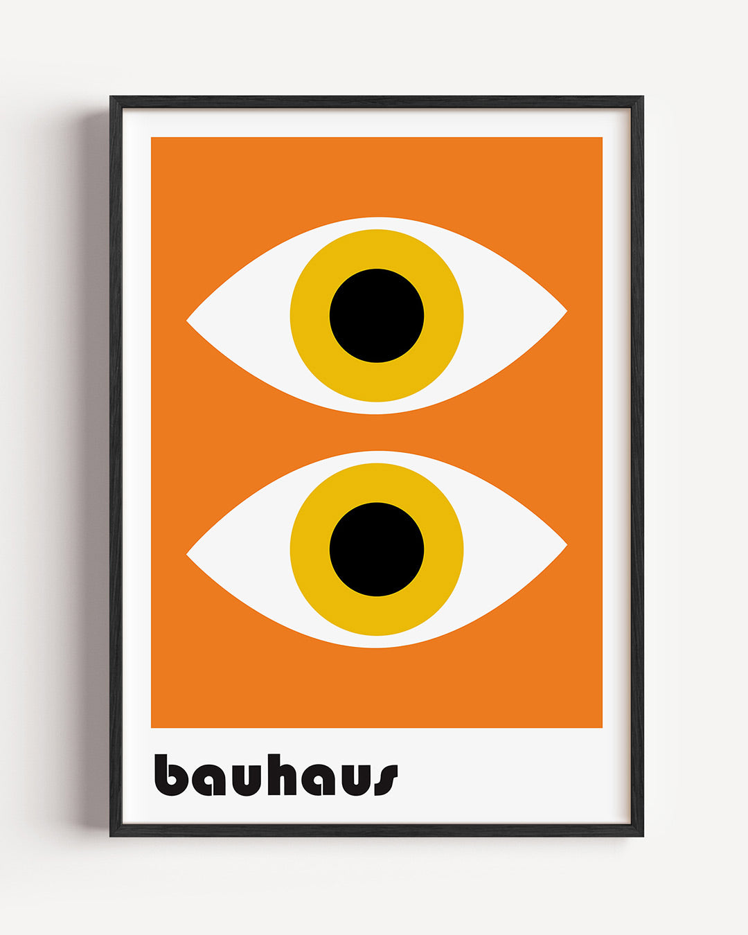 Oogvormen en kleur Poster