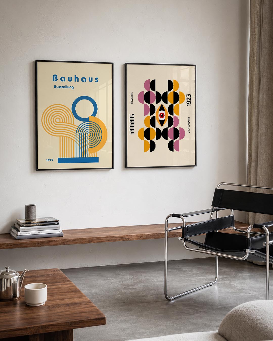 Kleurrijke cirkelpatronen Posterset