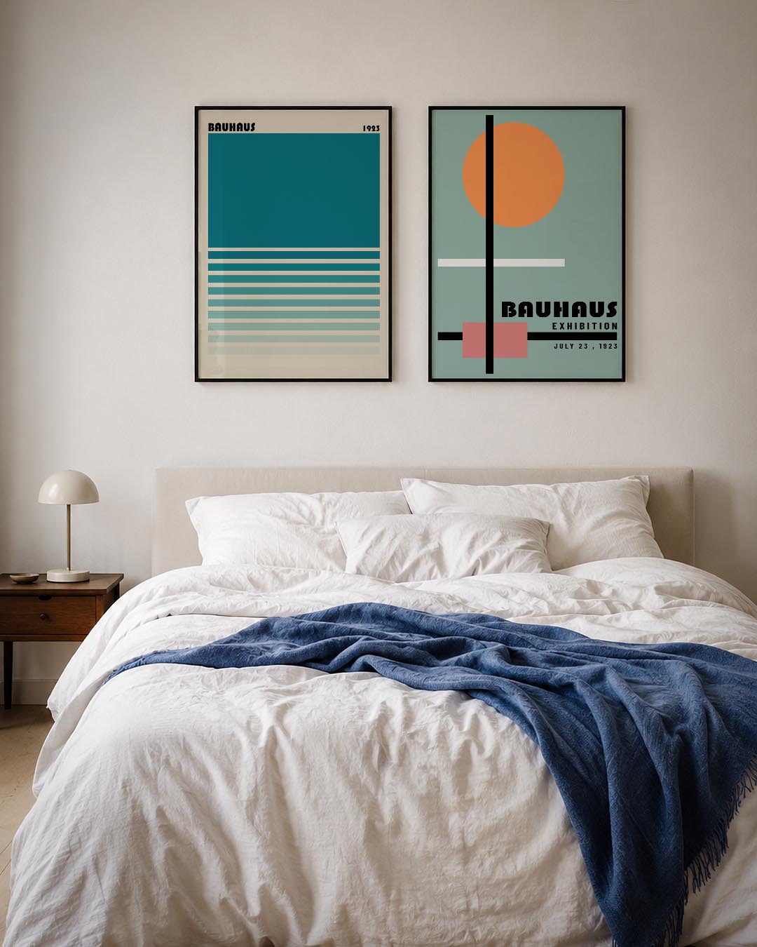 Kleurvlakken en lijnen Posterset