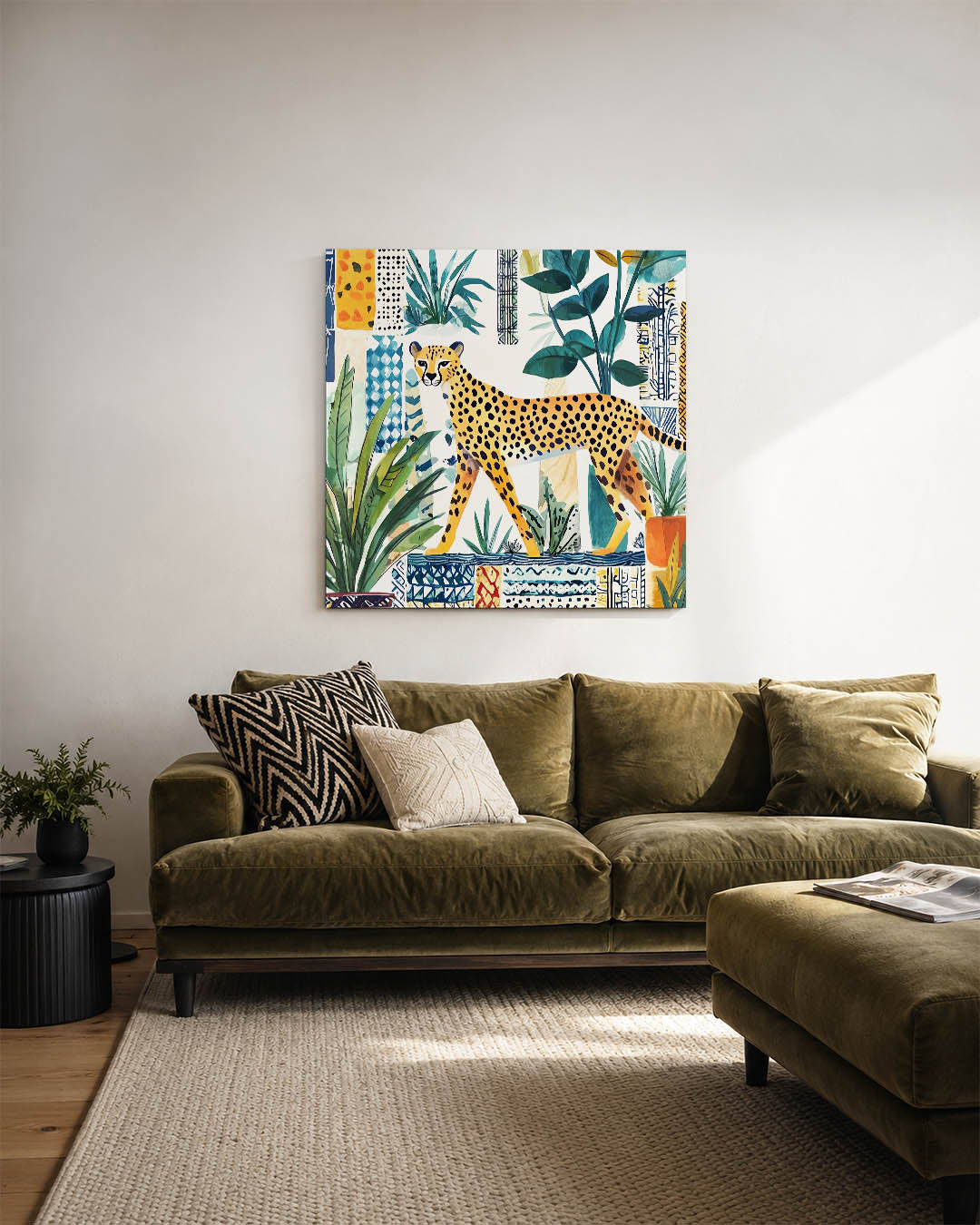 Dierlijke patronen Kunstwerk
