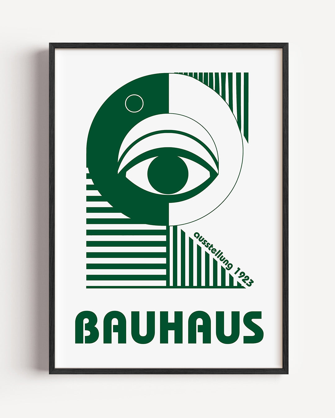 Oog en lijnen Poster