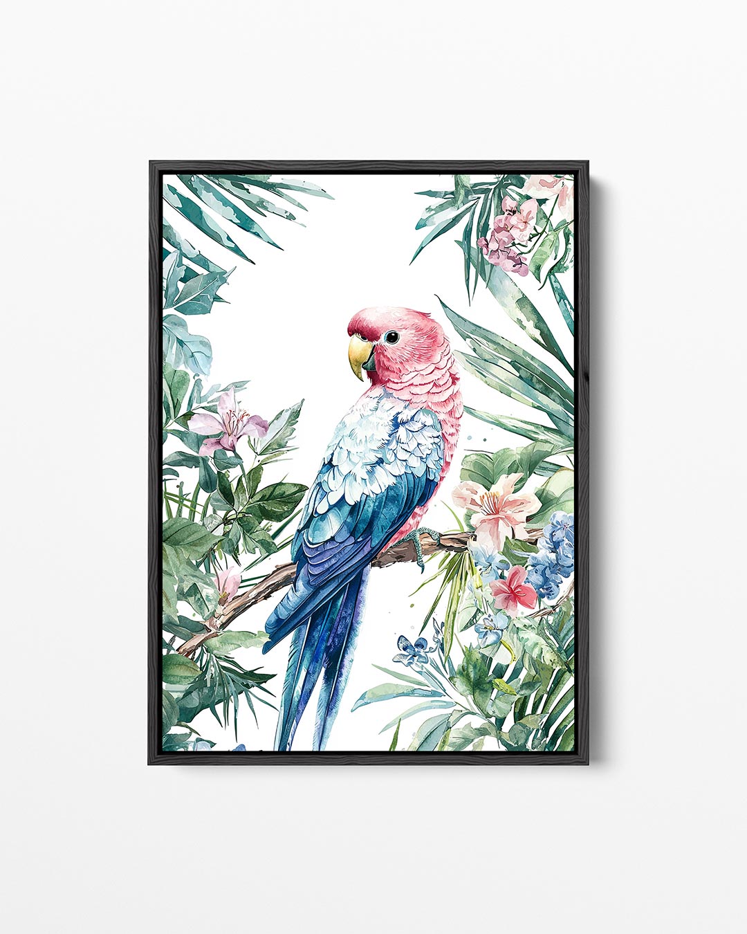 Exotische vogel illustratie Kunstwerk