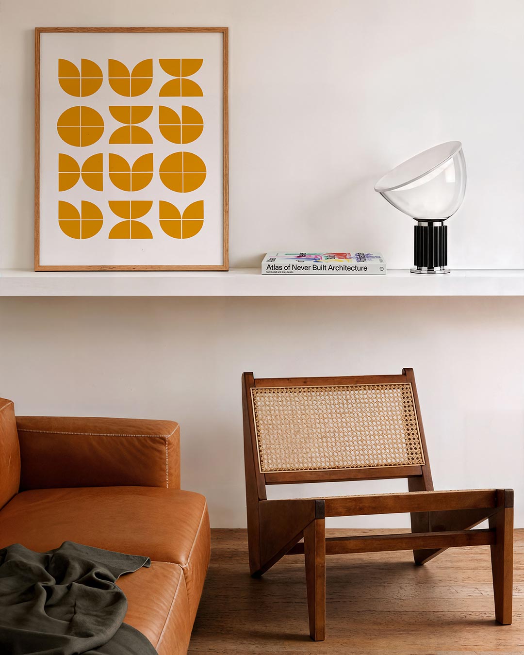 Vormritme en kleur Poster