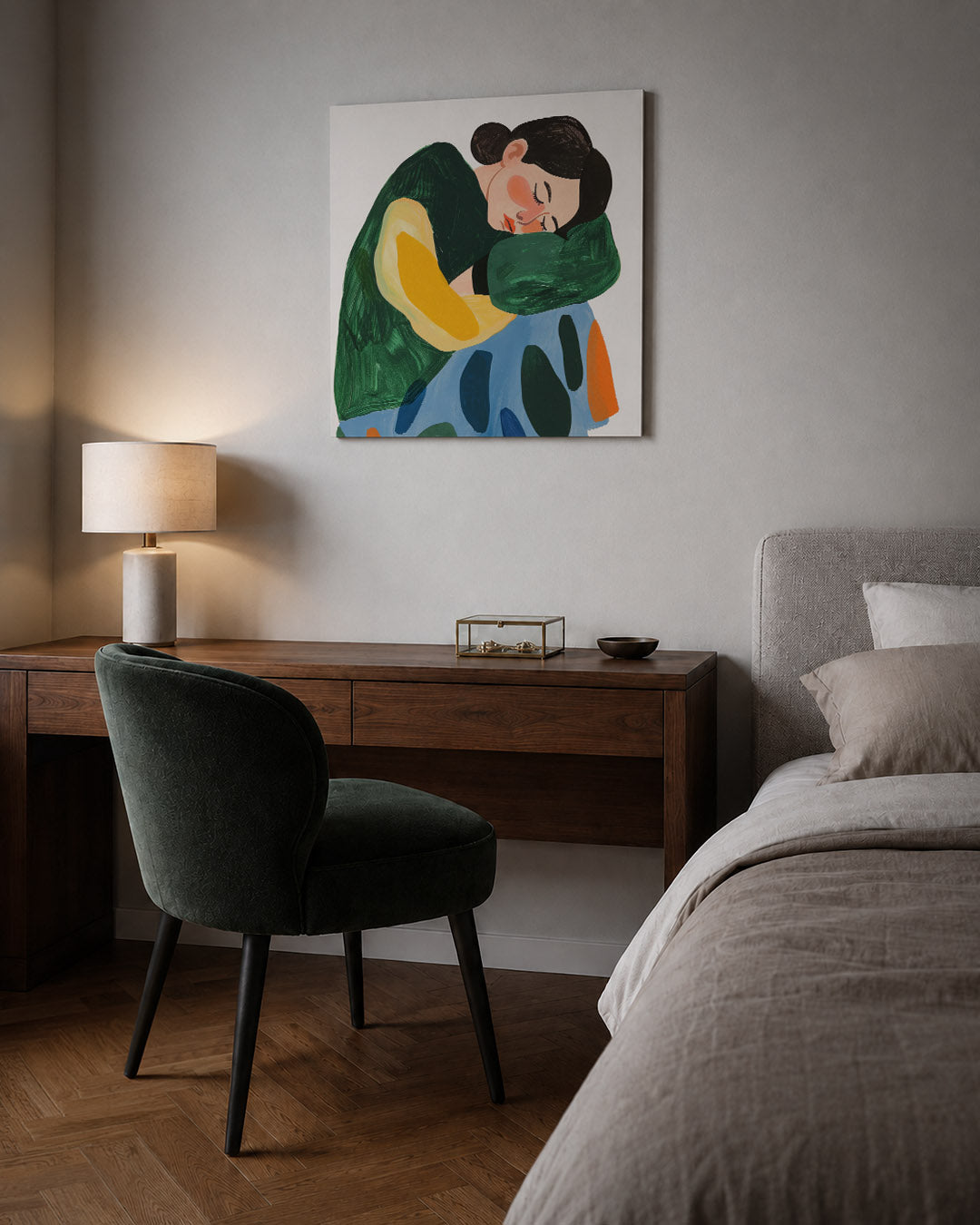 Dromerige vormen Kunstwerk
