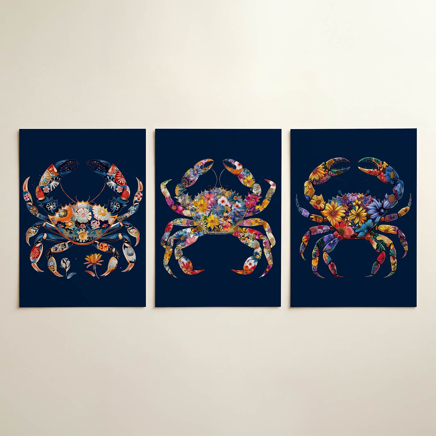 Bloemenkrab Posterset