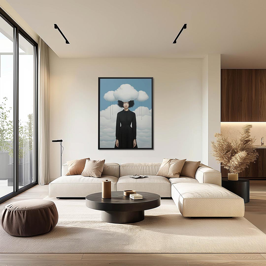 Dromerige wolken Kunstwerk