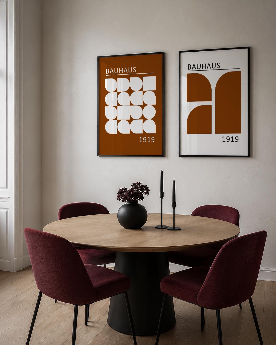 Vormen en vlakken Posterset