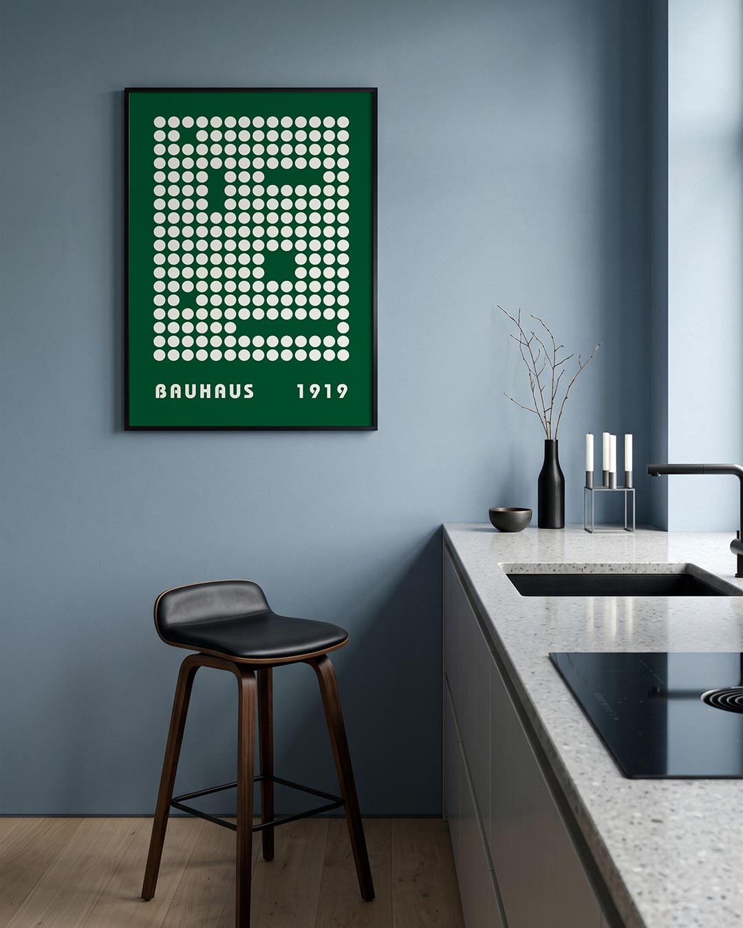 Cirkelpatroon ritme Poster