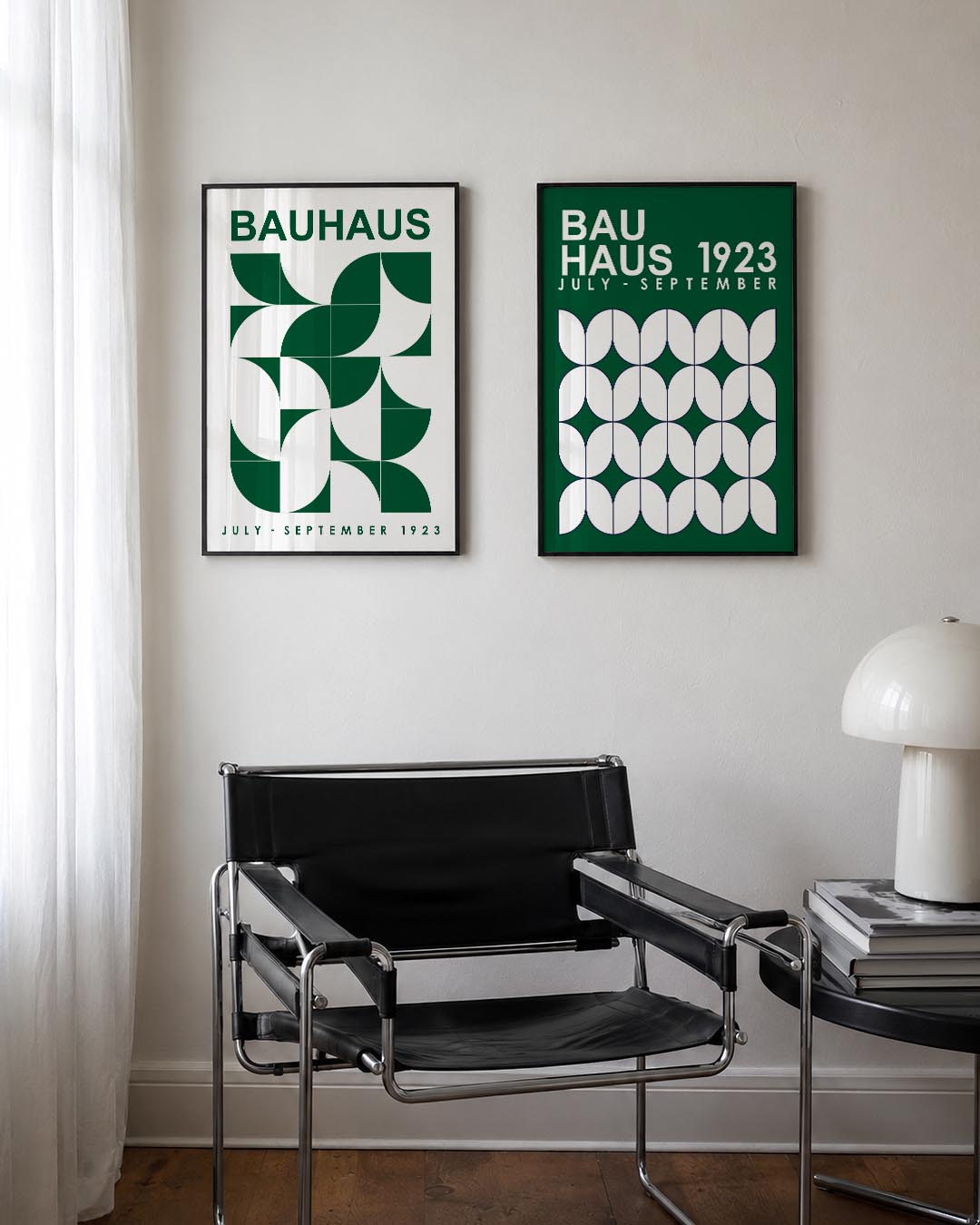 Vorm en kleurenspel Posterset