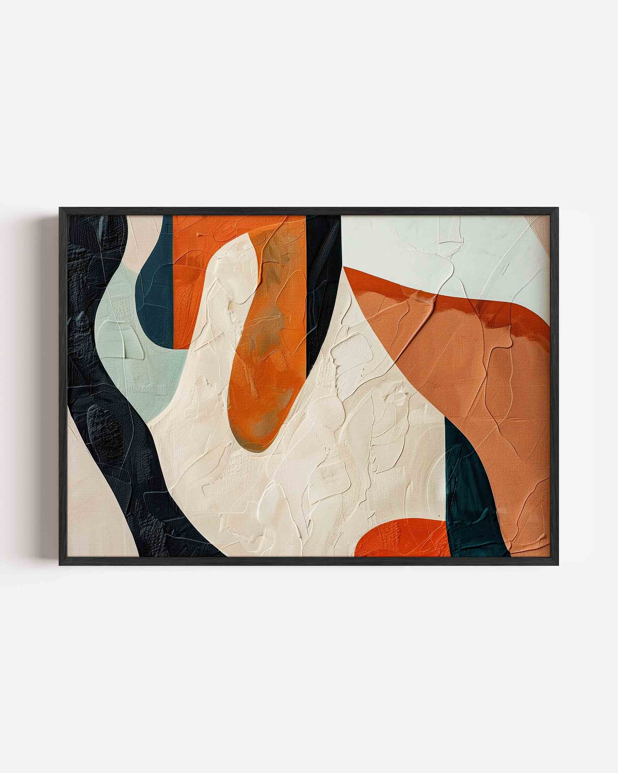 Abstracte vormen Poster