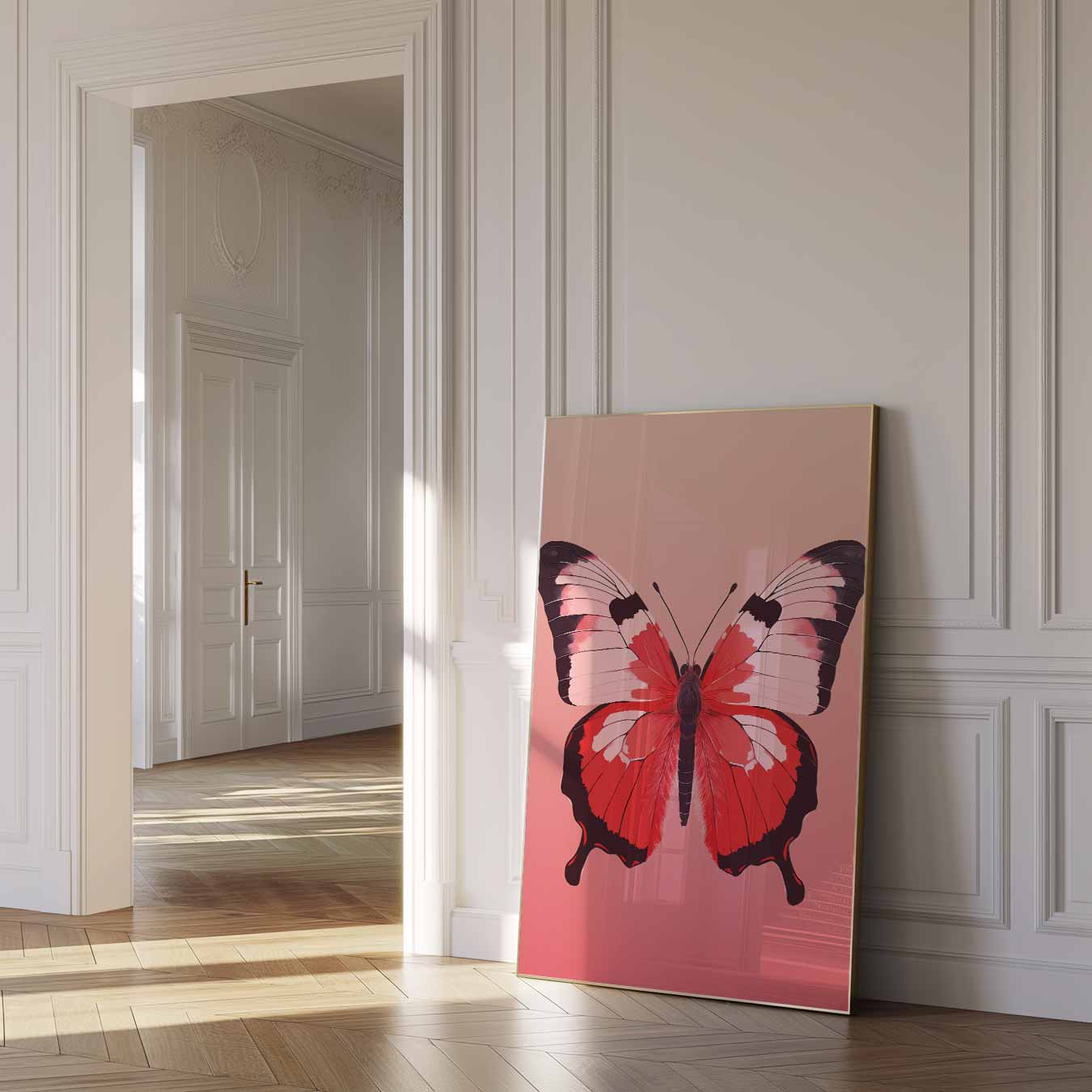 Vlinder Pracht Poster-WallArtistic