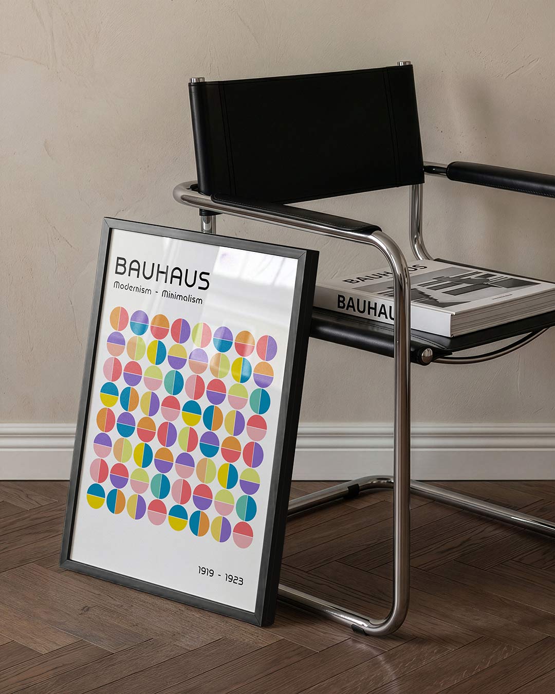 Cirkelpatroon kleuren Poster