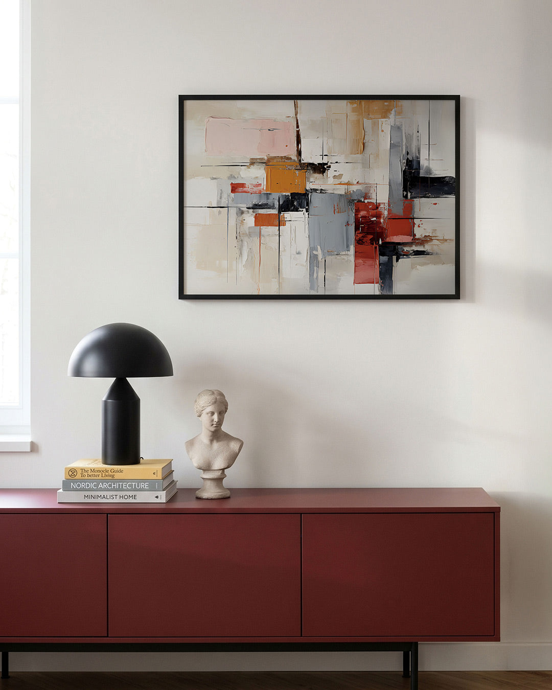 Abstracte vormen Poster