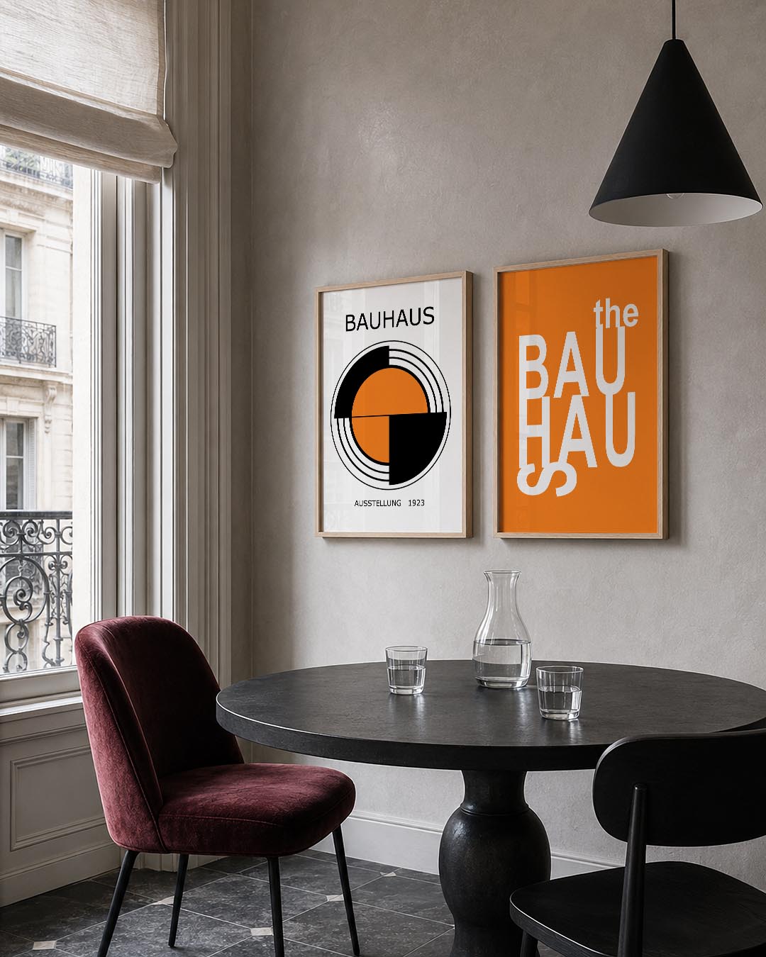 Cirkel en segmenten Posterset