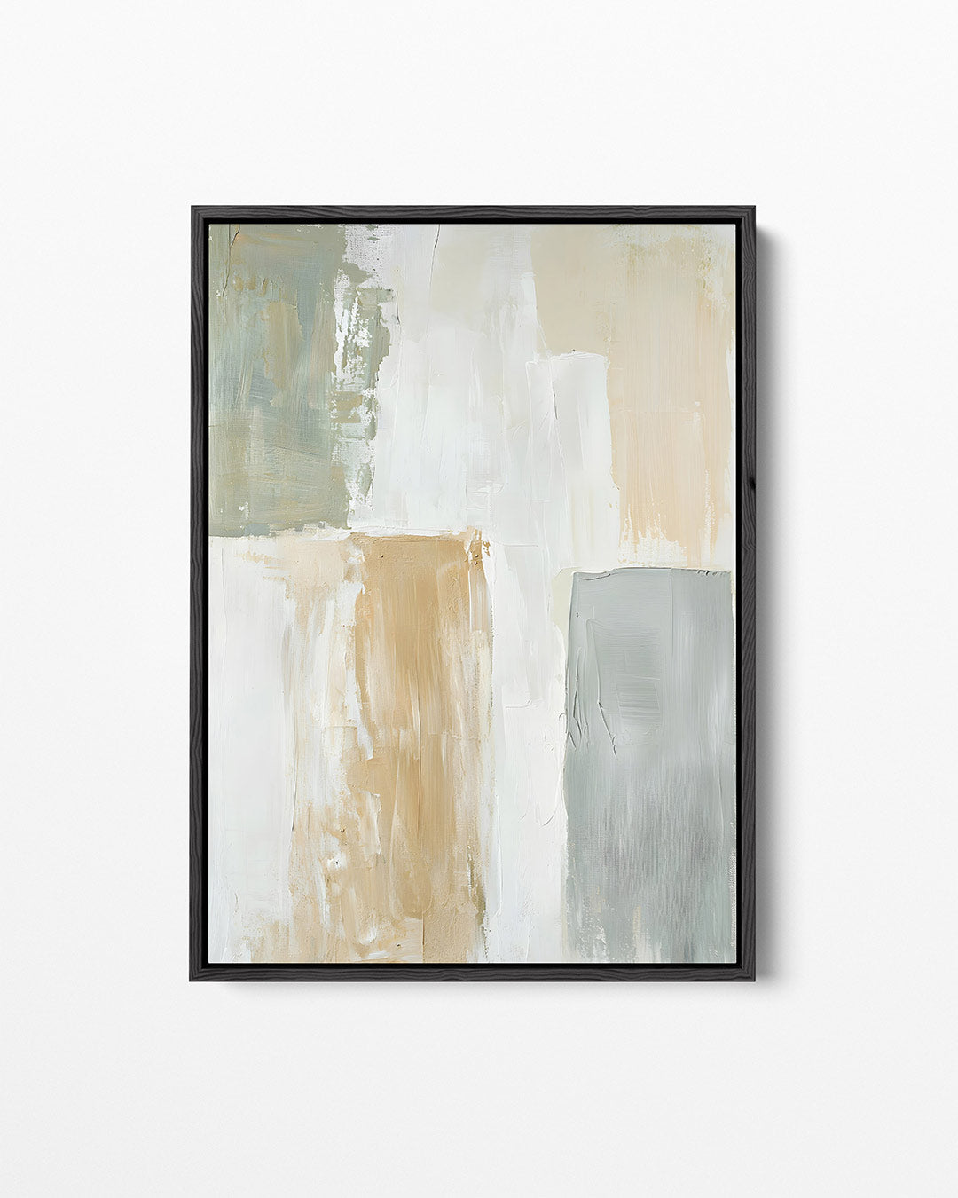 Zachte kleuren compositie Kunstwerk