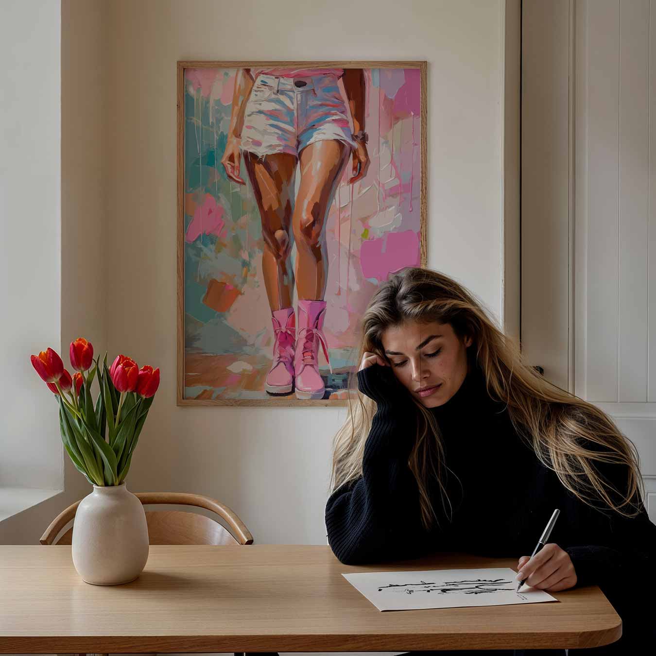 Urban Vibes Kunstposter-WallArtistic