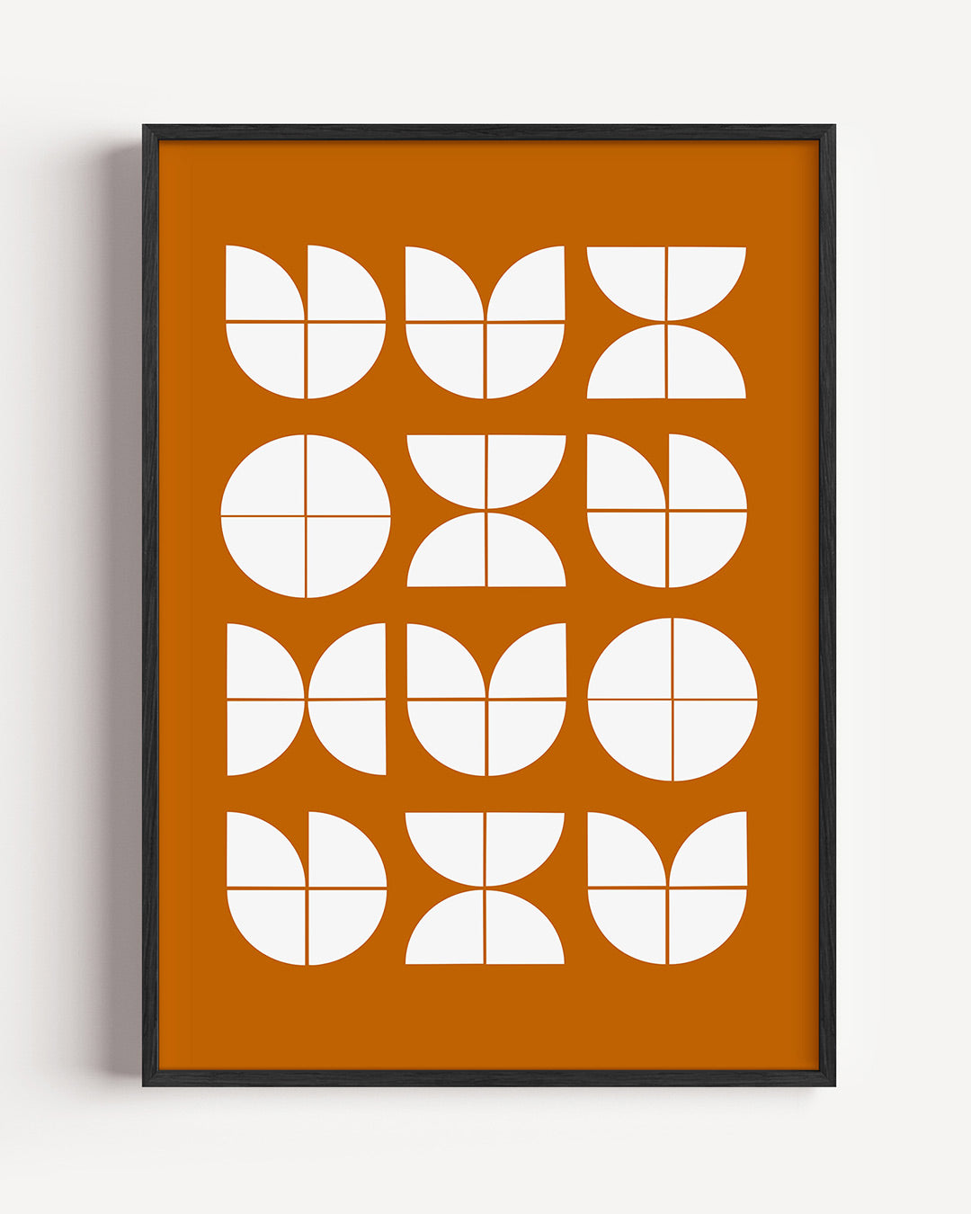 Vormritme en kleur Poster