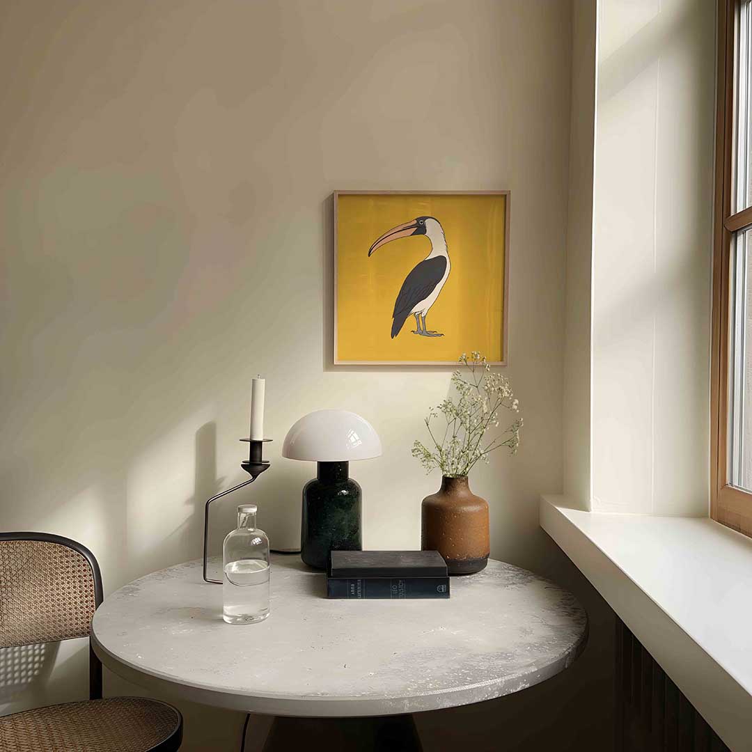 Tropische vogel Poster