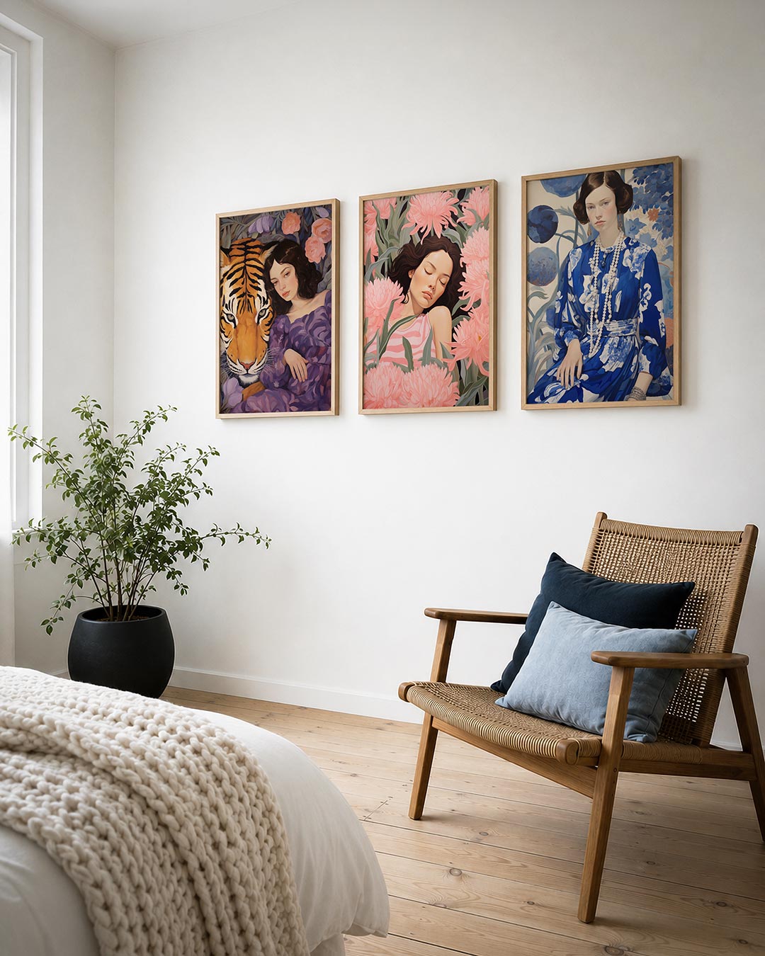 Dier en mens harmonie Posterset