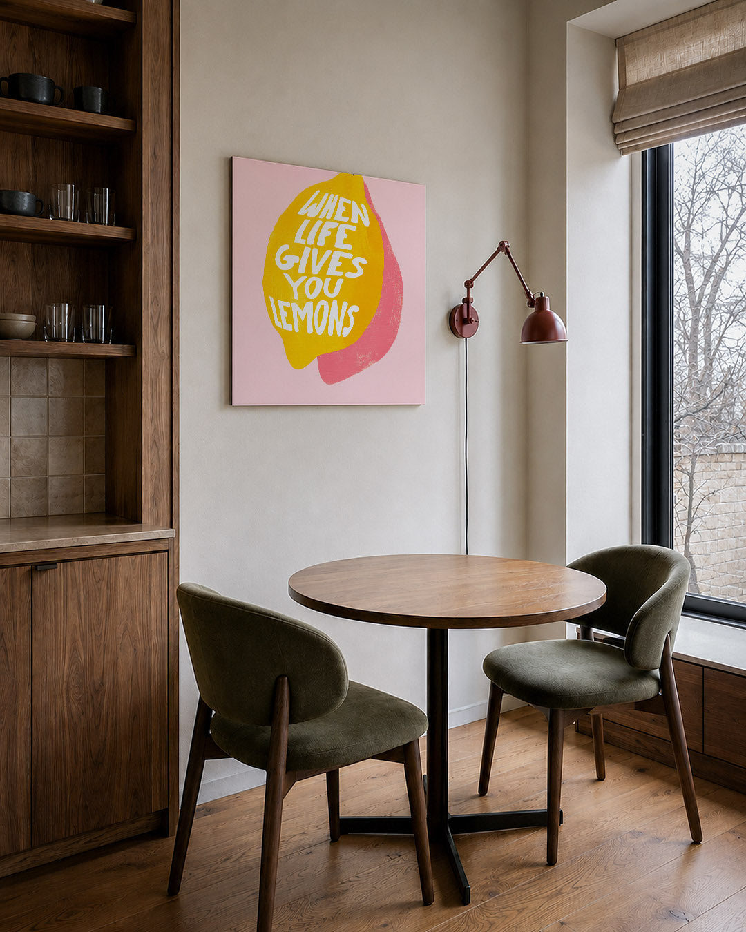 Citrus inspiratie Kunstwerk