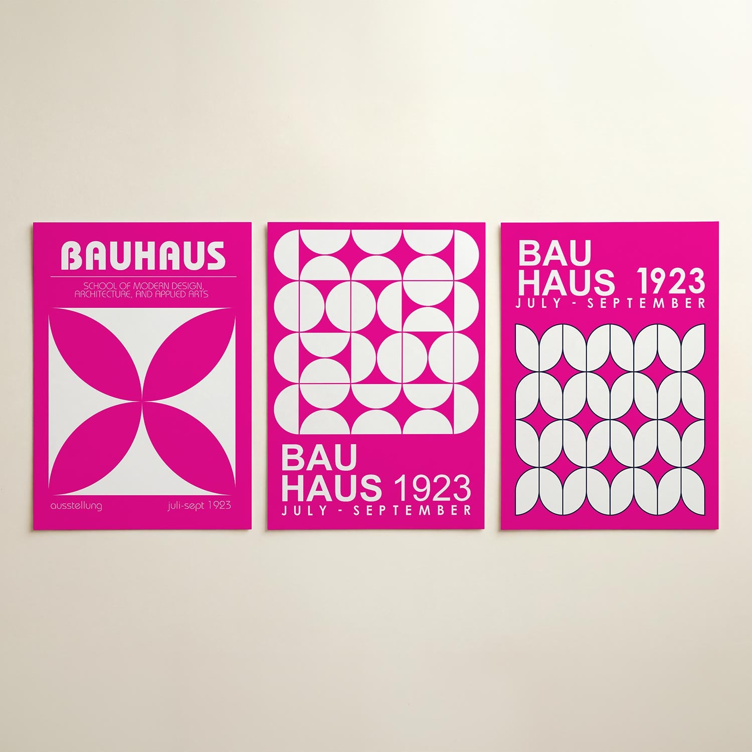 Vorm en kleur Posterset