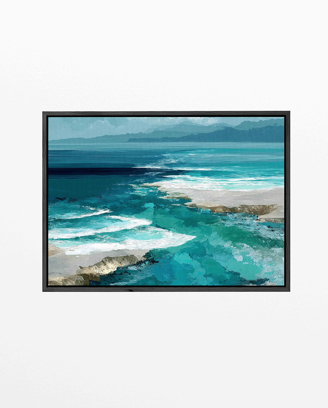 Oceaanlandschap Kunstwerk